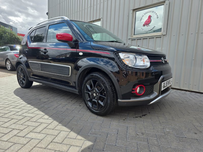 Black 2018 Suzuki Ignis 1.2 Dualjet Adventure Hatchback 5dr Petrol Manual Euro 6 90 ps in Faringdon